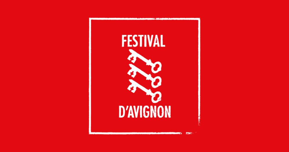 Logo du festival d'avignon 2023