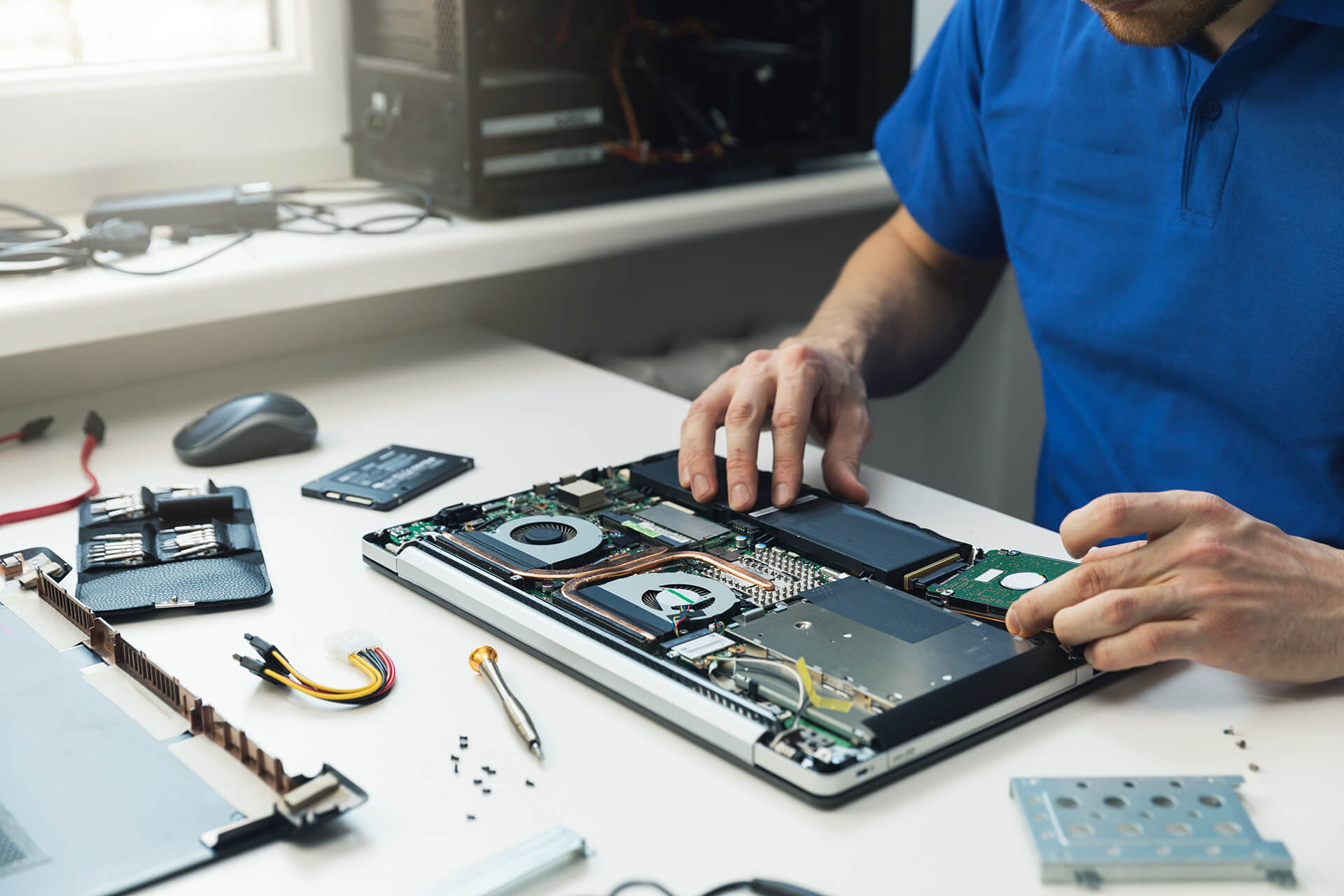 Gestion et maintenance de votre parc informatique réparateur ordinateur