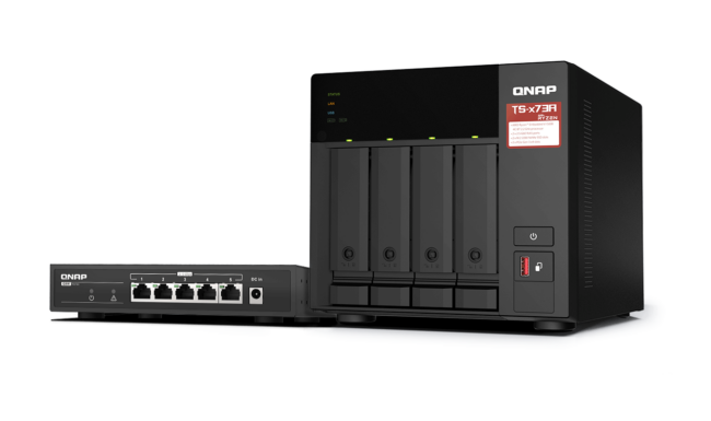 NAS QNAP serveur de stockage en réseau
